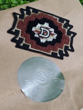 Double D Ranch Iron On Patch NEW